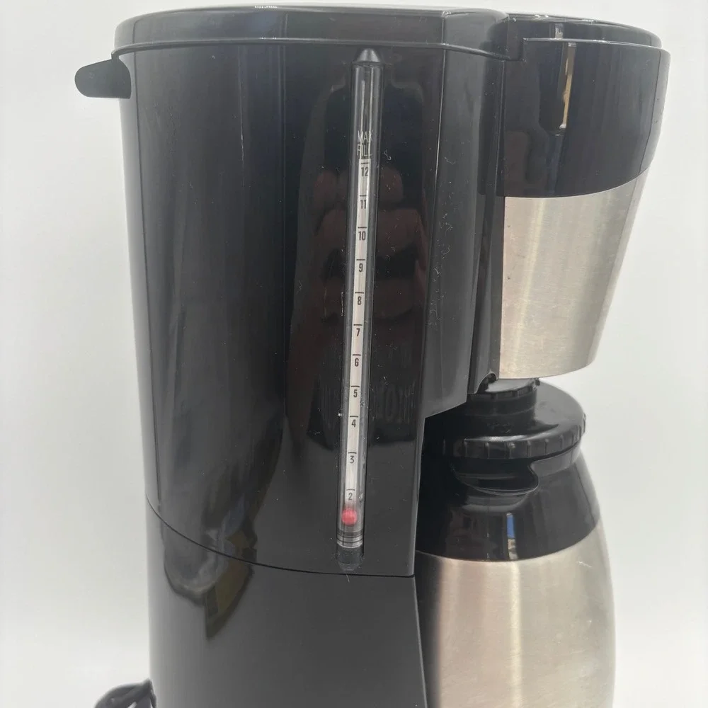 Cuisinart Coffee Maker 12 Cup Black Excellent DTC-975BKN Thermal Carafe